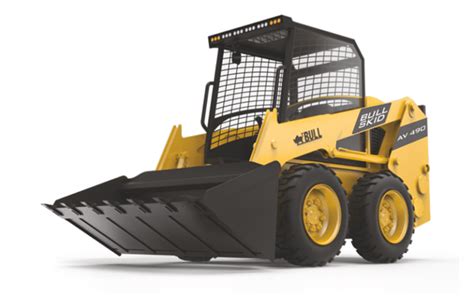 bull skid steer|backhoe loader machine.